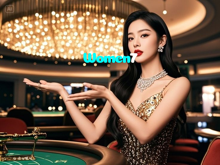 Women7 casino presented on mobile device in Pakistan with slots and live games